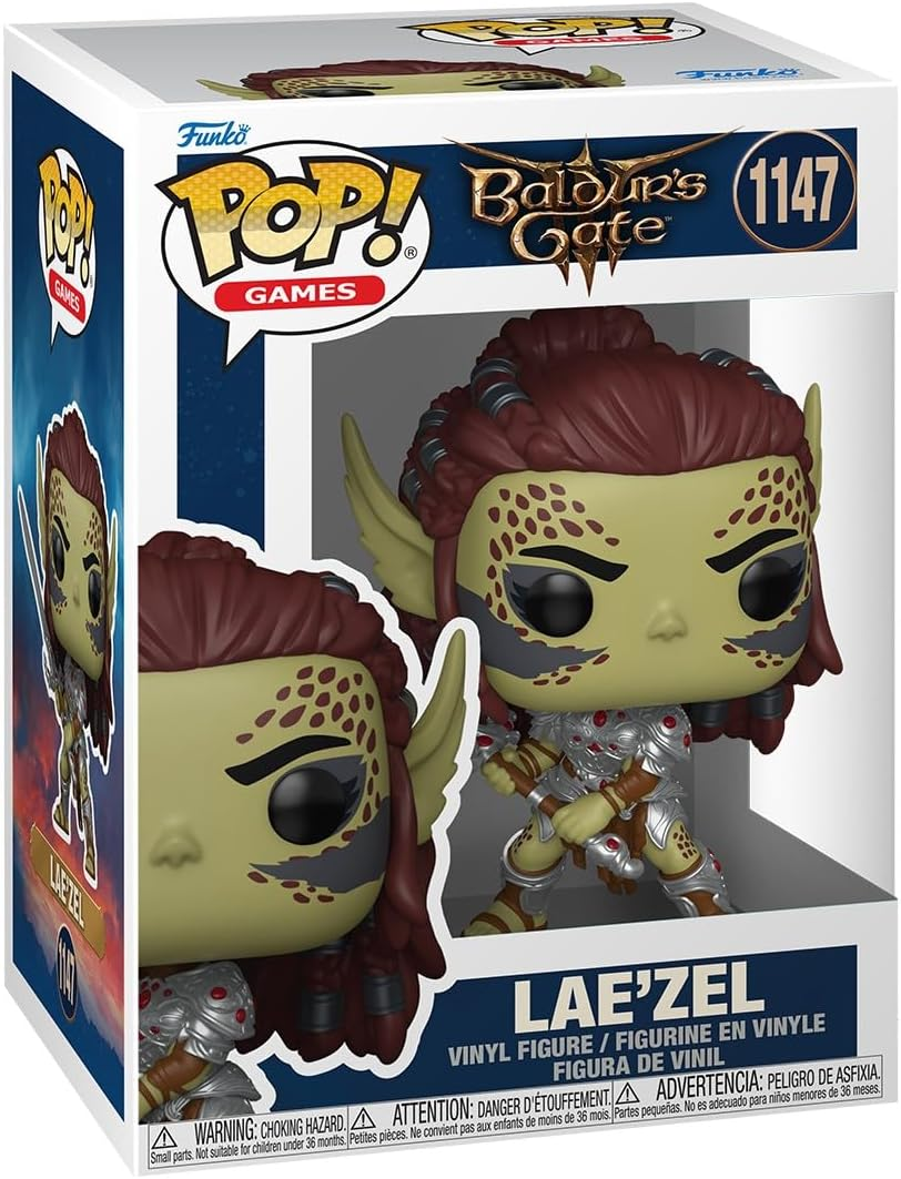 Фигурка Funko POP Games: Baldur's Gate 3 S2 - Lae'zel w/Sword (889698883481) фото 