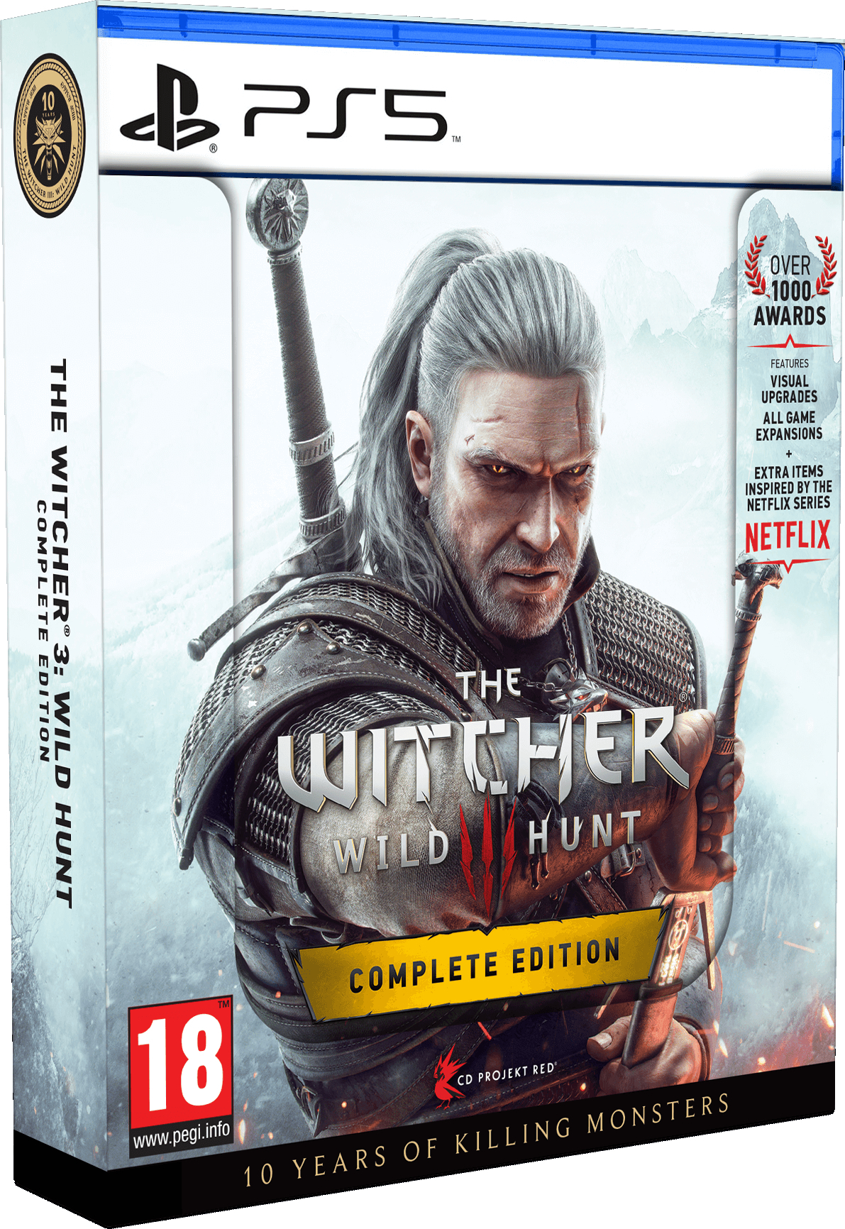 Игра The Witcher 3: Wild Hunt Complete Edition + 10th Anniversary Steelbook (PS5) фото3