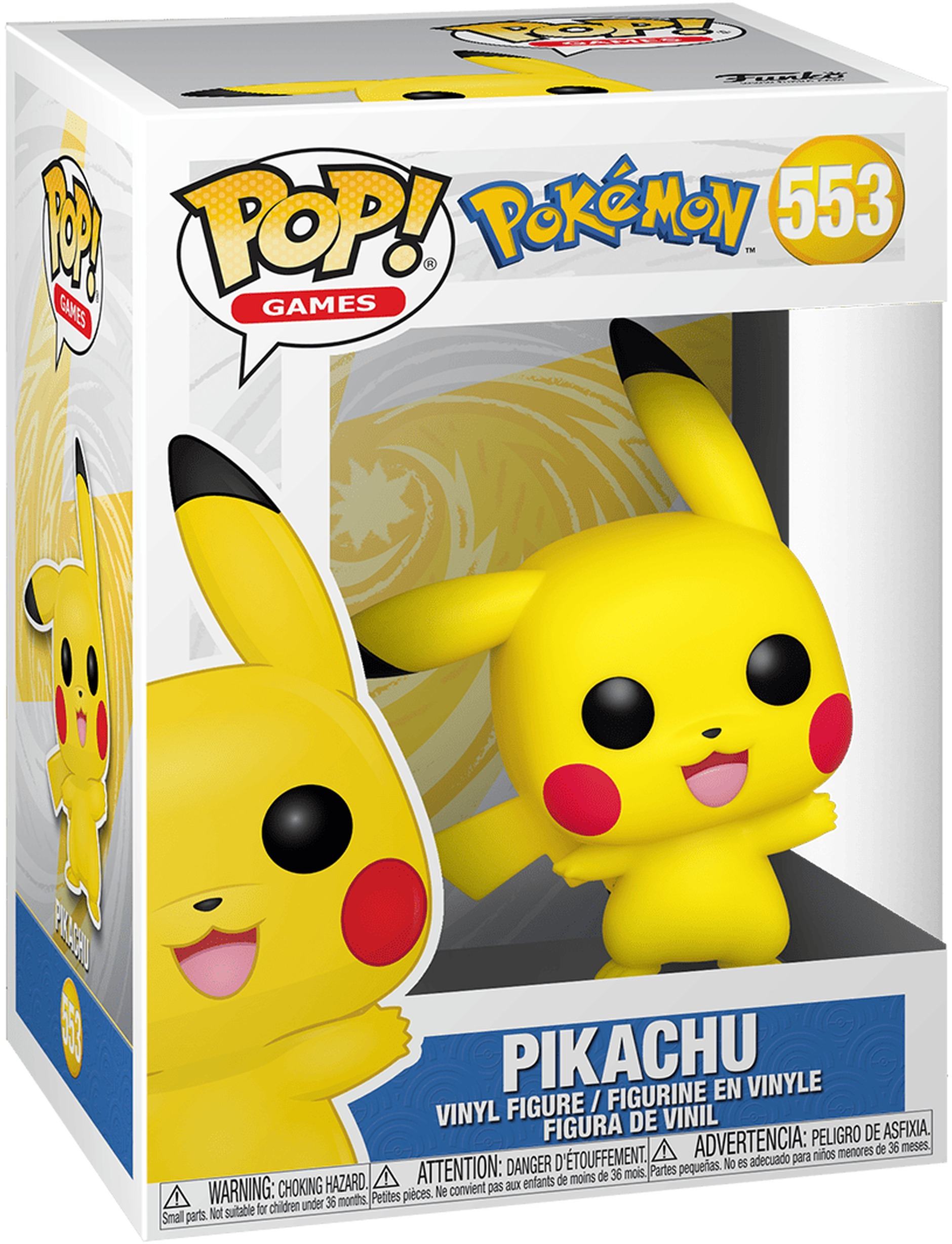 Фігурка Funko POP Games: Pokemon - Pikachu (waving) (889698432634) фото2
