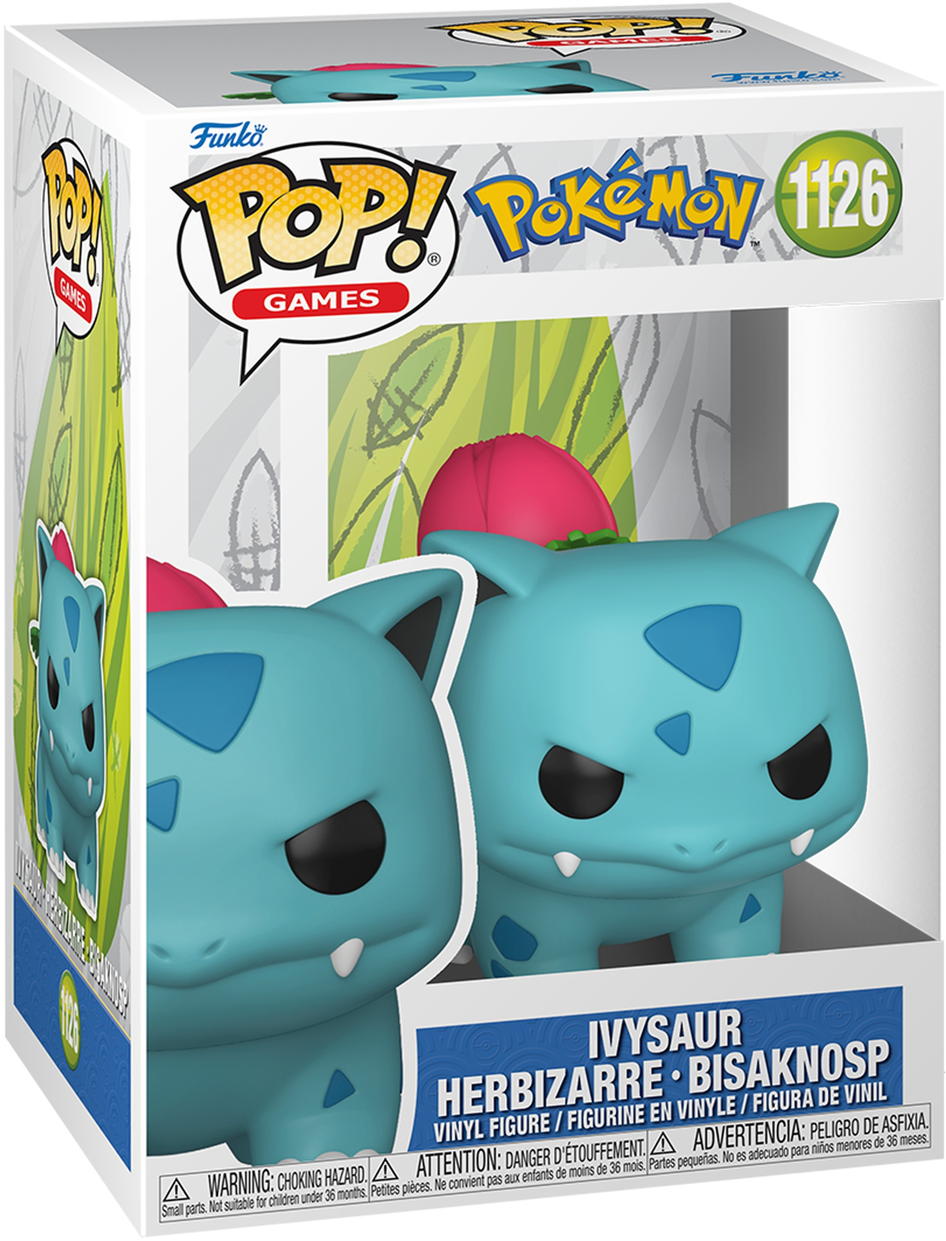 Фигурка Funko POP Games: Pokemon - Ivysaur (889698916646) фото2