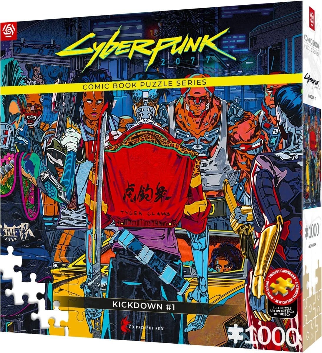 Пазл GoodLoot Cyberpunk 2077 Kickdown (5908305251033) фото 