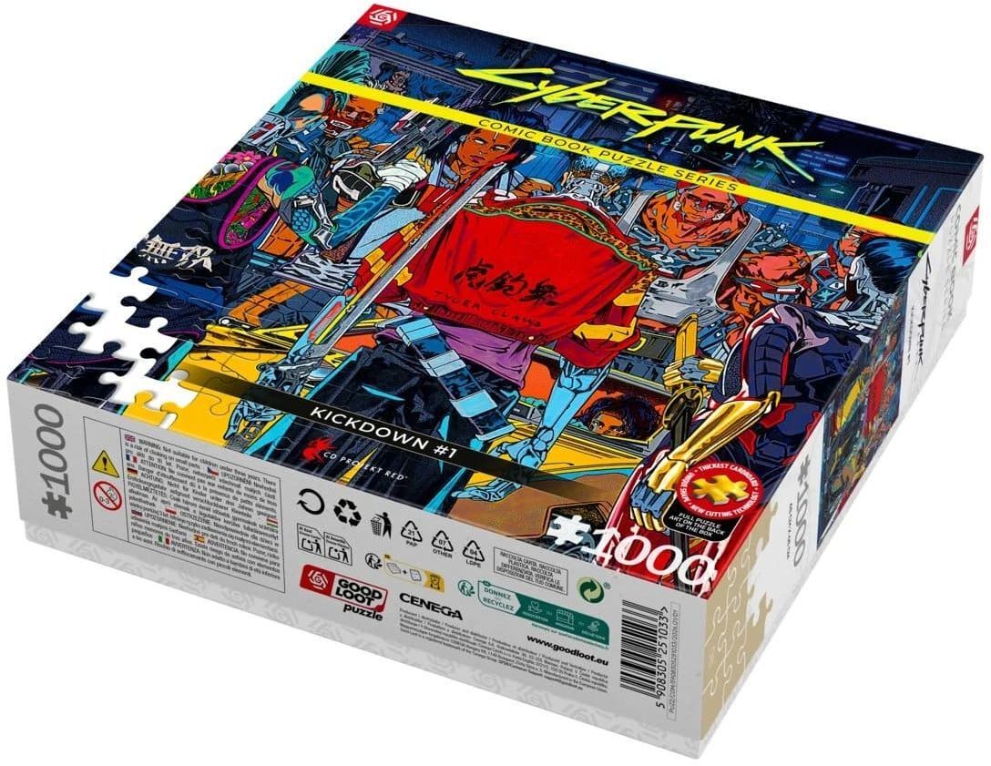 Пазл GoodLoot Cyberpunk 2077 Kickdown (5908305251033) фото 