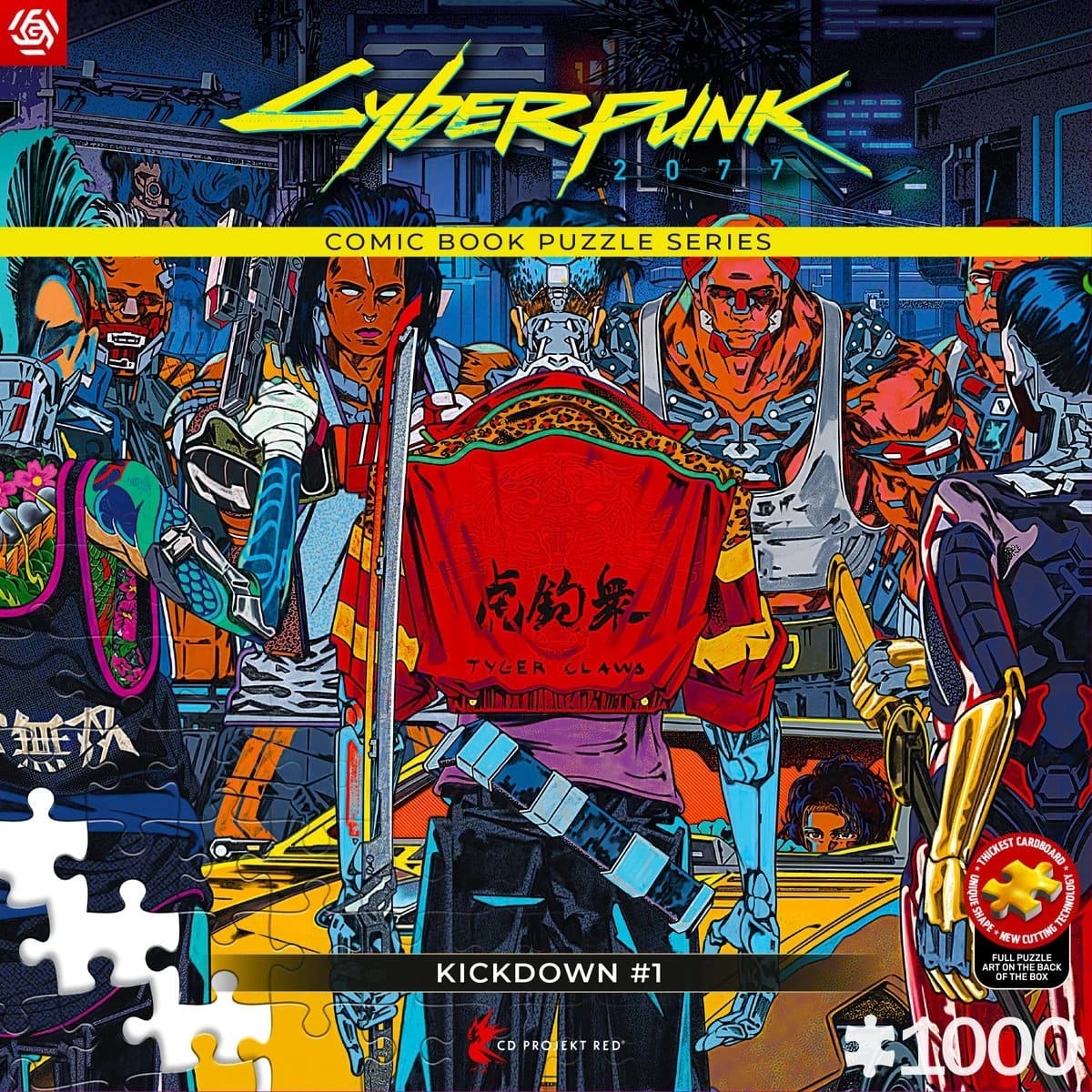Пазл GoodLoot Cyberpunk 2077 Kickdown (5908305251033) фото 