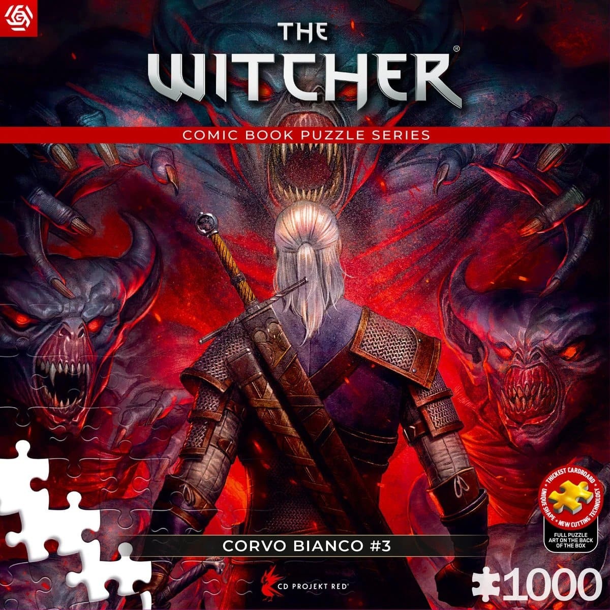 Пазл GoodLoot The Witcher Corvo Bianco (5908305251040) фото 