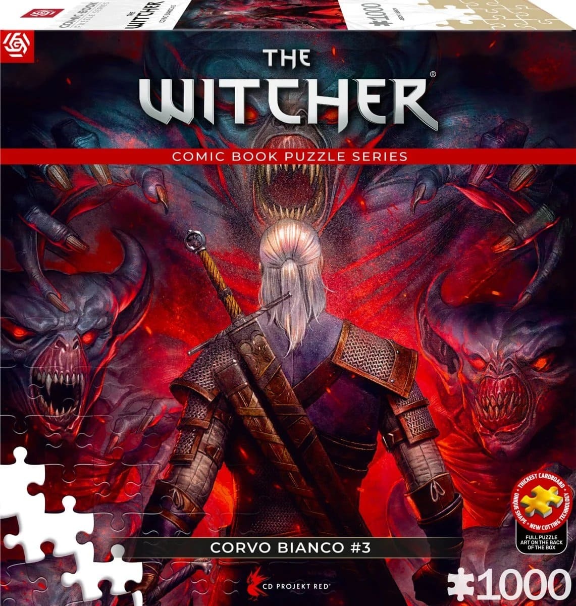 Пазл GoodLoot The Witcher Corvo Bianco (5908305251040) фото 