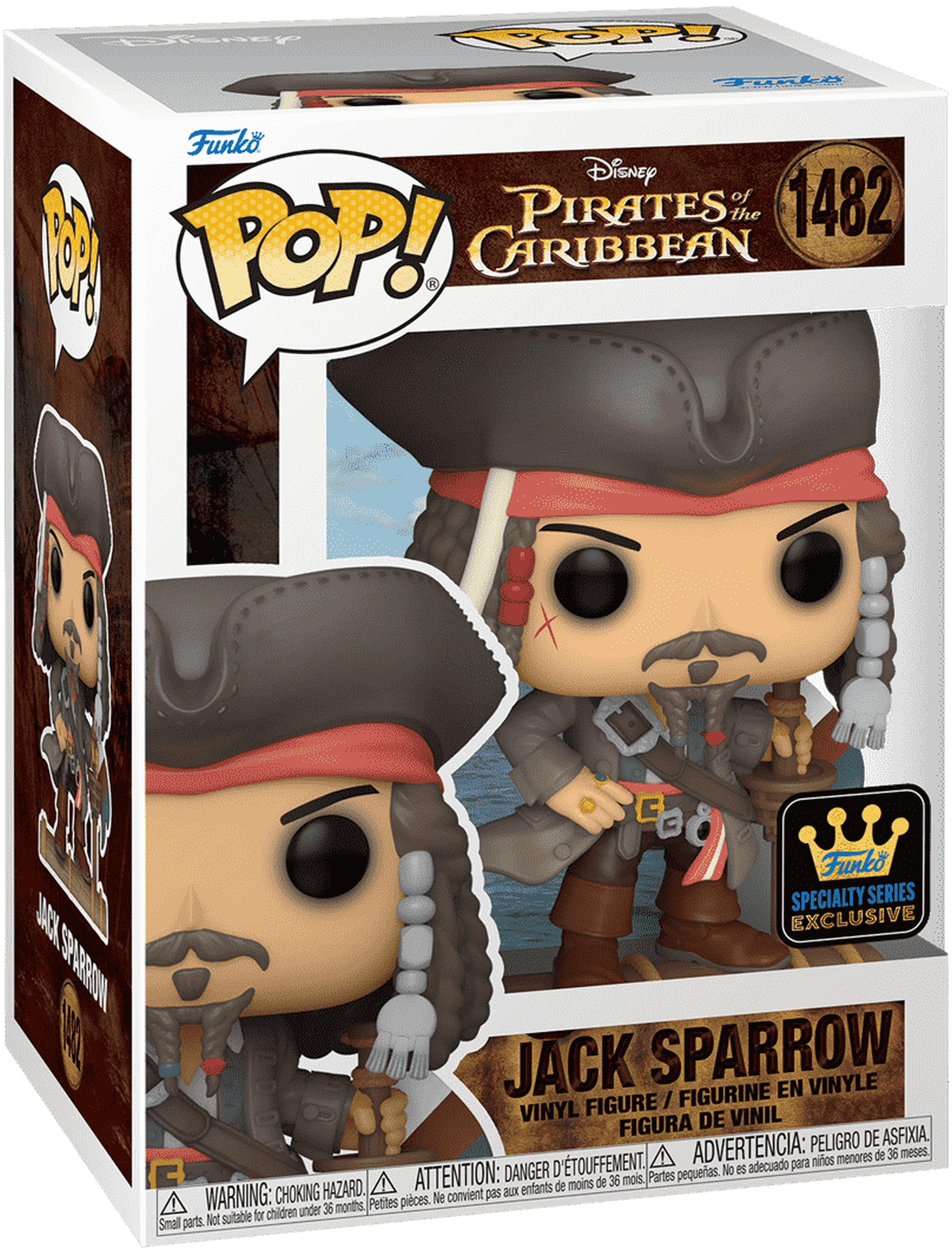 Фигурка Funko POP Movies: Pirate of the Caribbean - Jack Sparrow (opening) (889698819404) фото