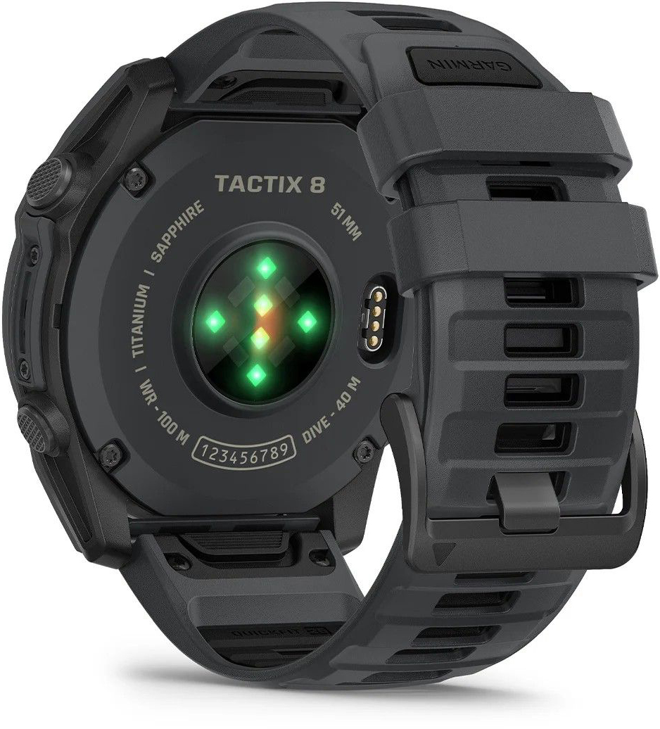 Смарт-годинник Garmin Tactix 8 Cerakote Slate Gray 51mm (010-04553-01)фото