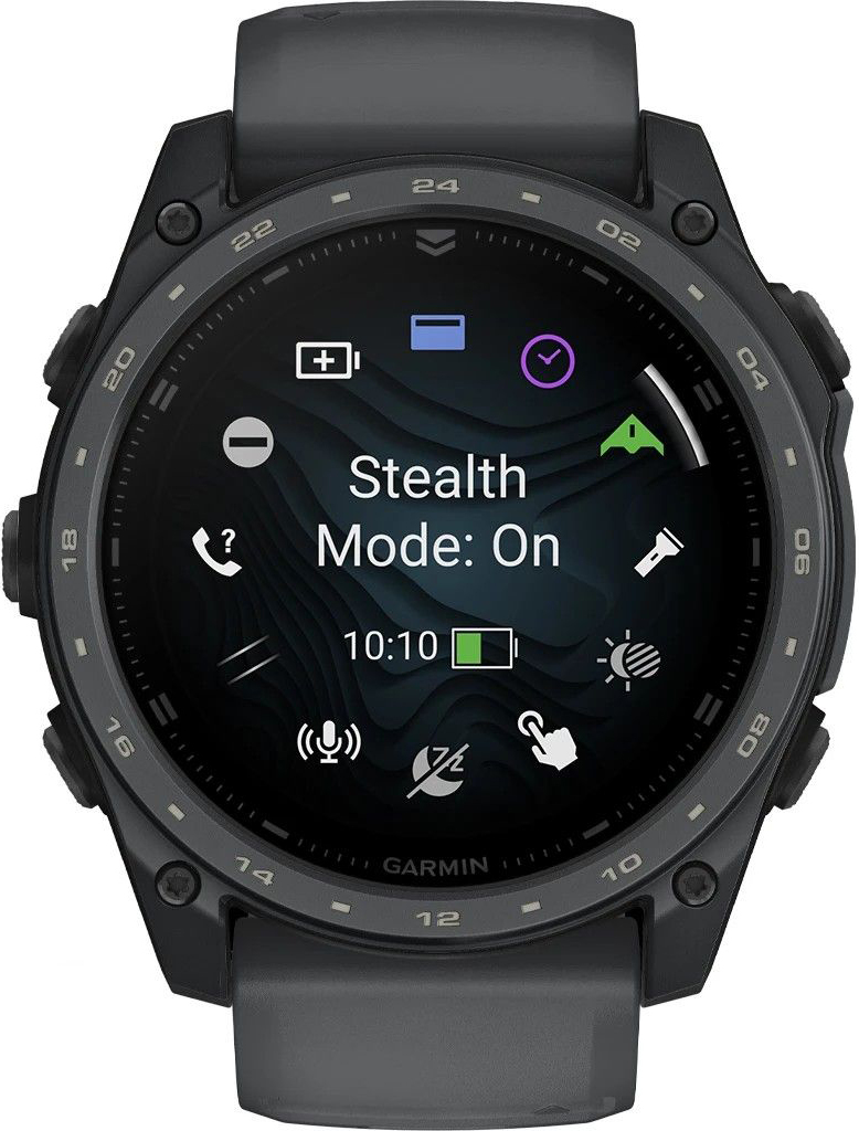 Смарт-годинник Garmin Tactix 8 Cerakote Slate Gray 51mm (010-04553-01)фото