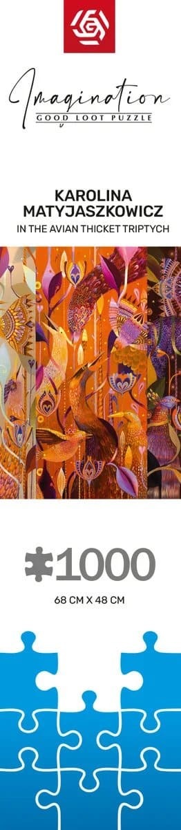 Пазл GoodLoot Imagination: Karolina Matyjaszkowicz In the Avian Thicket Triptych (5908305250890) фото 