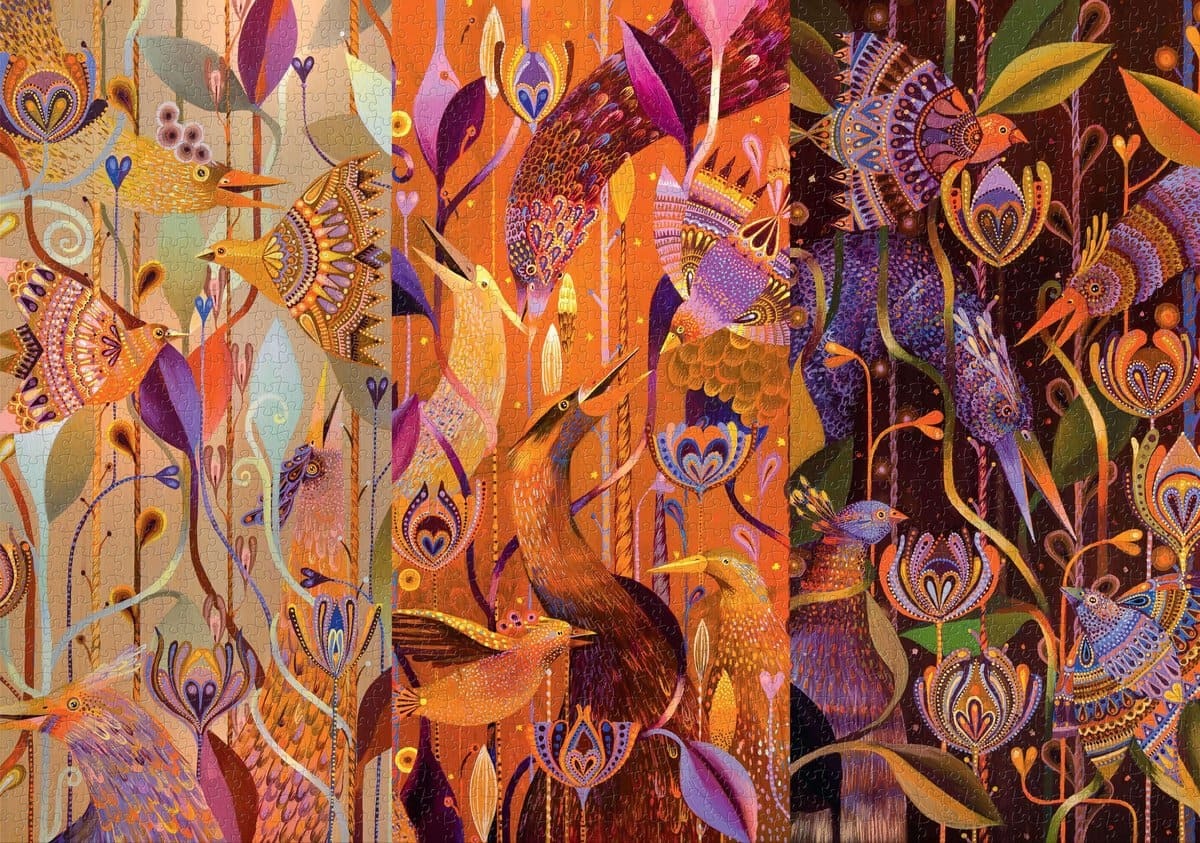 Пазл GoodLoot Imagination: Karolina Matyjaszkowicz In the Avian Thicket Triptych (5908305250890) фото 