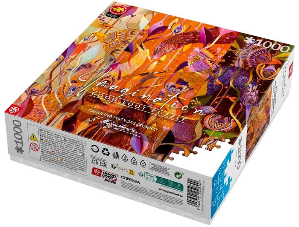 Пазл GoodLoot Imagination: Karolina Matyjaszkowicz In the Avian Thicket Triptych (5908305250890) фото 