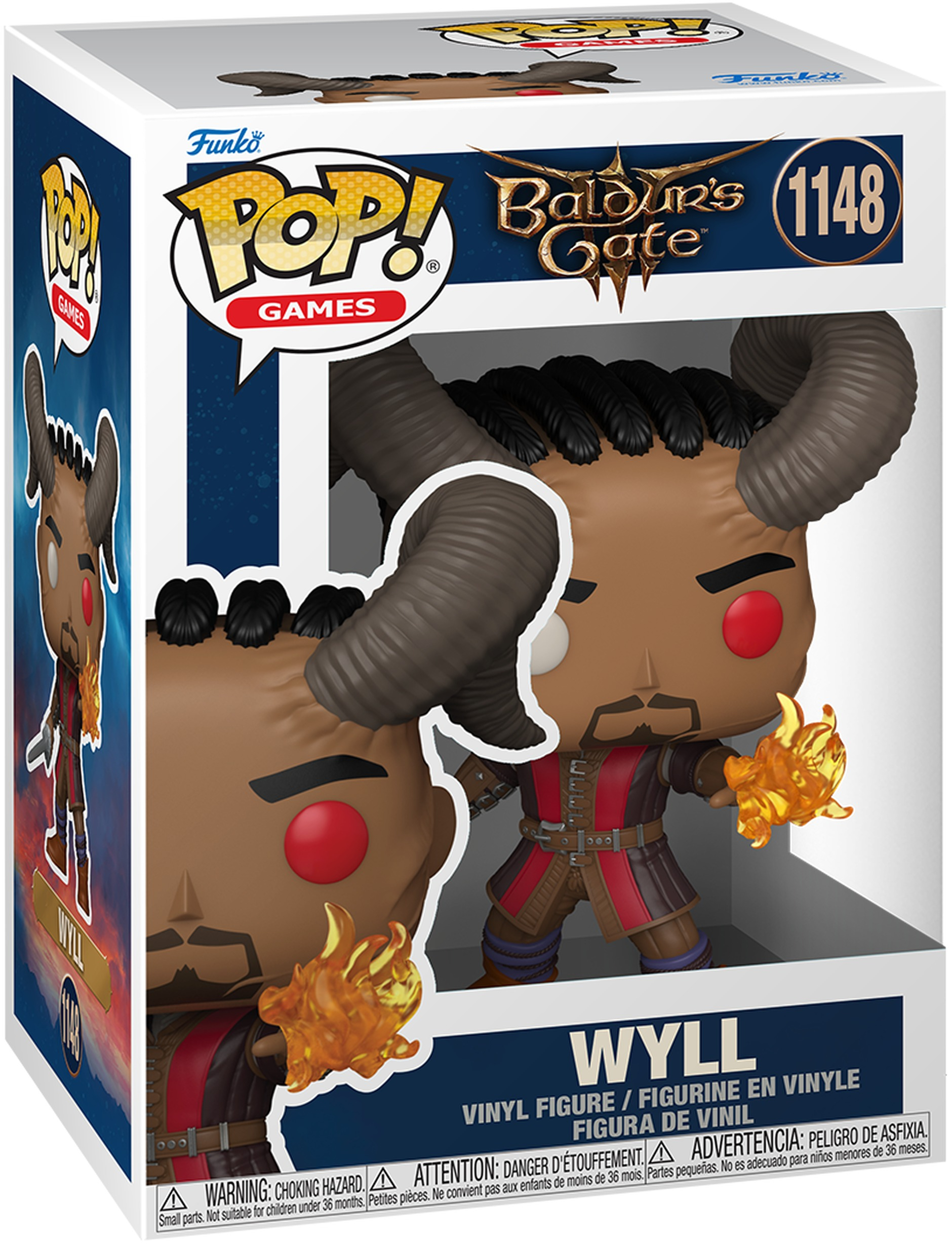 Фигурка Funko POP Games: Baldur's Gate 3 S2 - Wyll (889698883498) фото