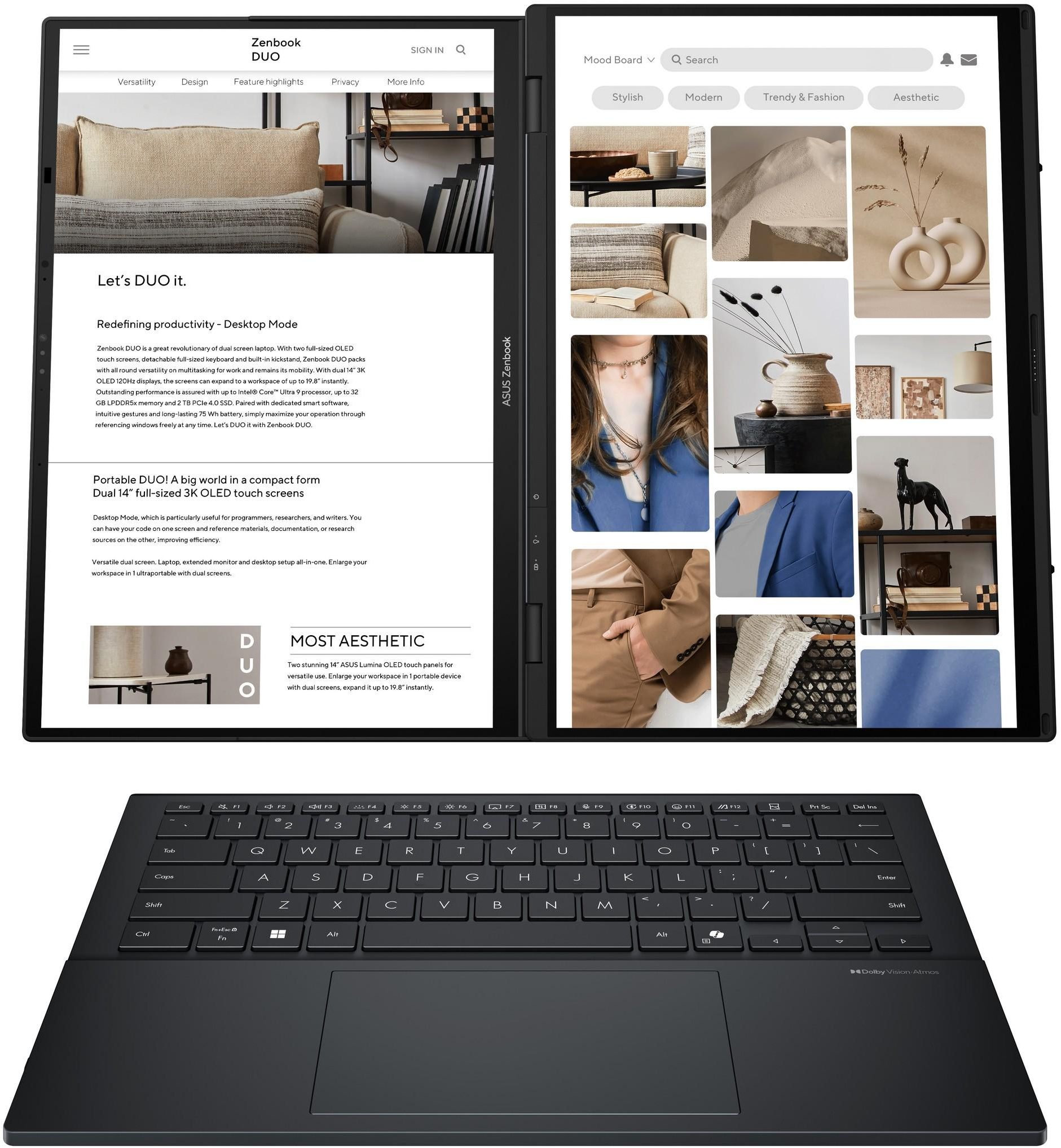 Ноутбук ASUS Zenbook Duo UX8406CA-QL046W (90NB14X1-M001N0) фото 10
