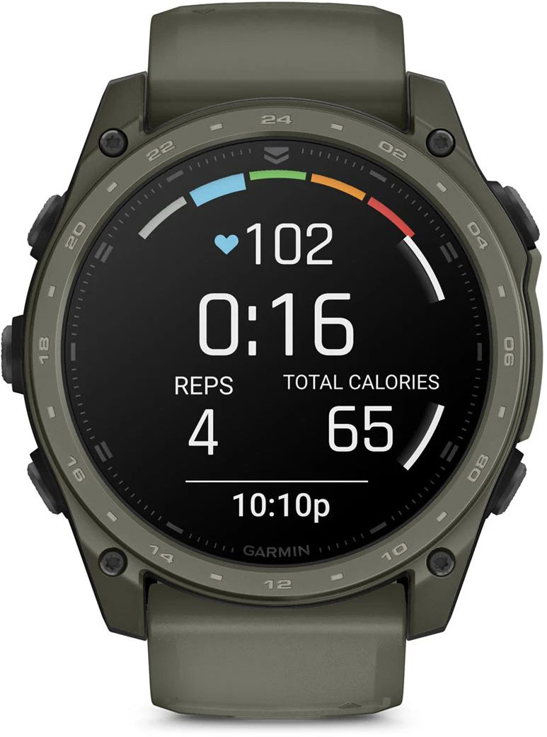 Смарт-годинник Garmin Tactix 8 Cerakote Olive Drab 51mm (010-04553-11)фото