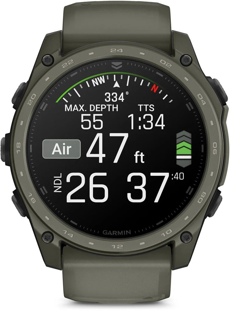 Смарт-годинник Garmin Tactix 8 Cerakote Olive Drab 51mm (010-04553-11)фото