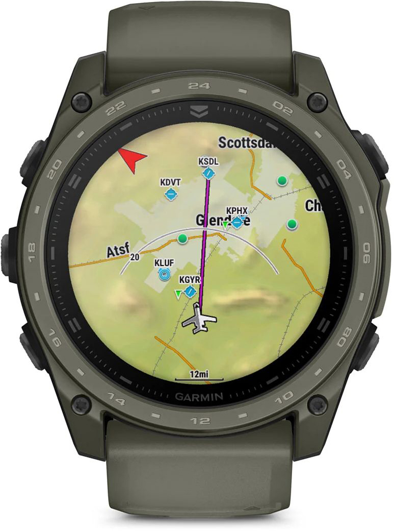 Смарт-годинник Garmin Tactix 8 Cerakote Olive Drab 51mm (010-04553-11)фото