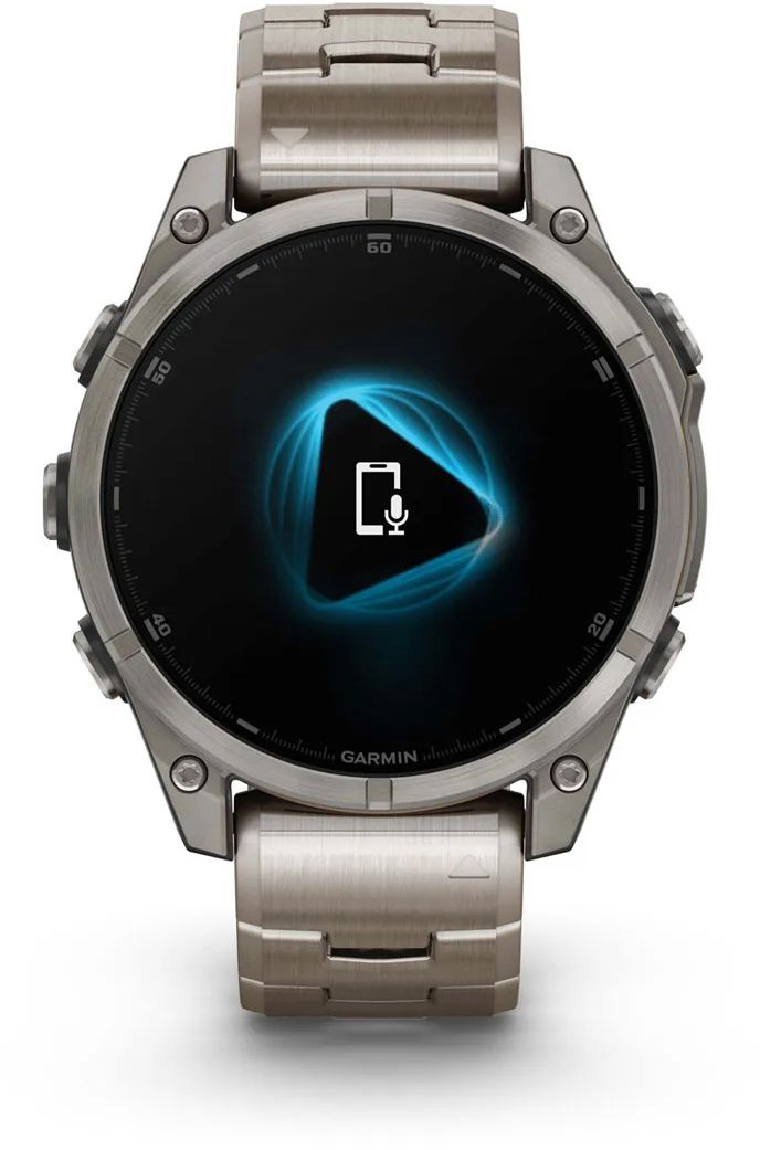 Смарт-часы Garmin Fenix 8 47mm AMOLED Ti/Bare/Graphite (010-02904-40) фото 