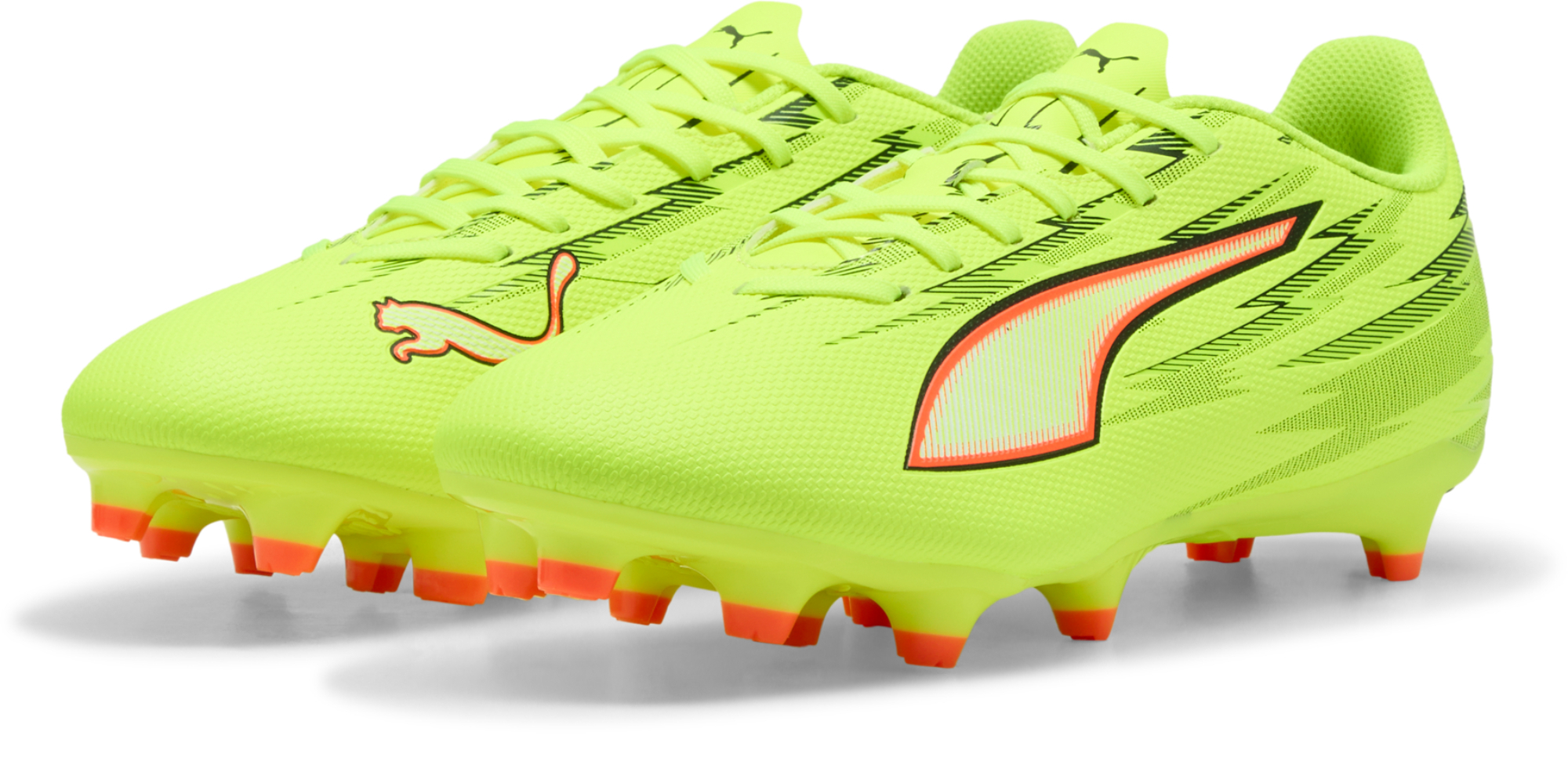 Бутсы PUMA Ultra 6 Play Fg/Ag 108704-01 42 (8 UK) лимонные фото 3