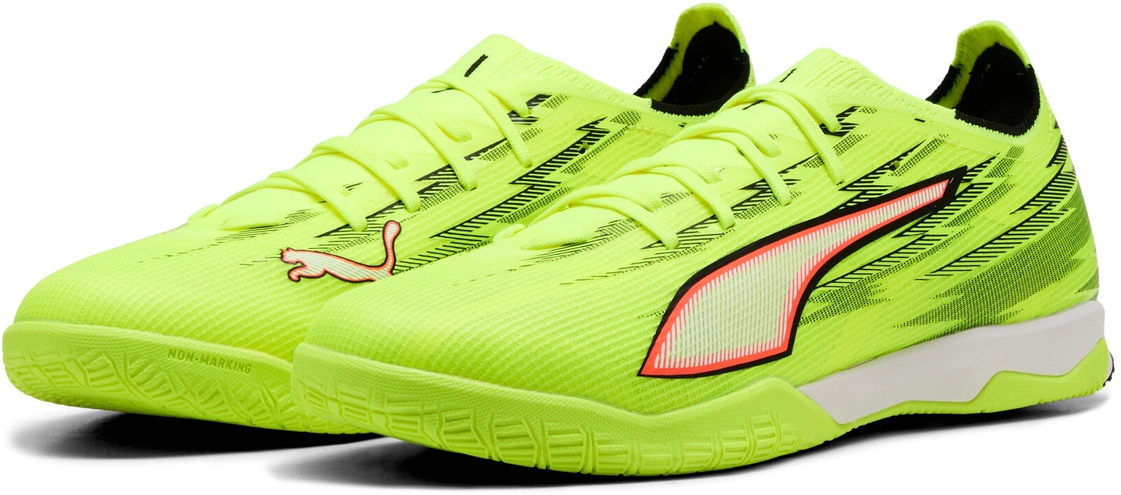 Футзалки PUMA Ultra 6 Match IT 109002-01 45 (10,5 UK) лаймовые фото 