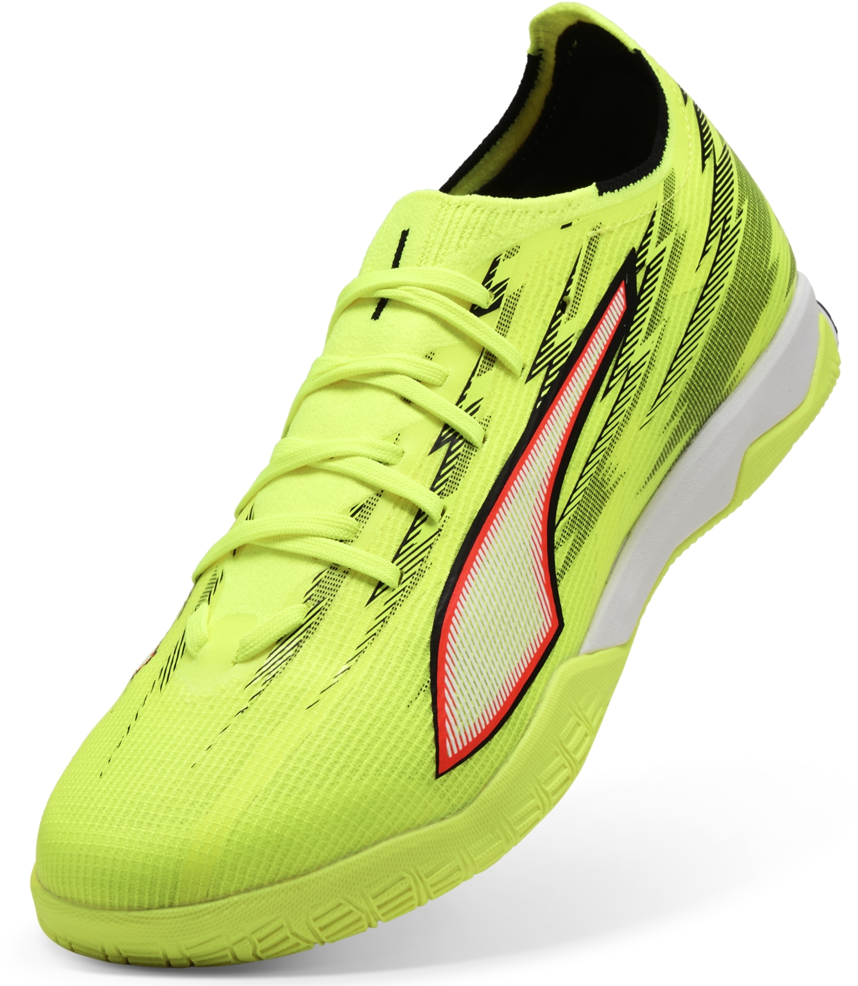 Футзалки PUMA Ultra 6 Match IT 109002-01 45 (10,5 UK) лаймовые фото 