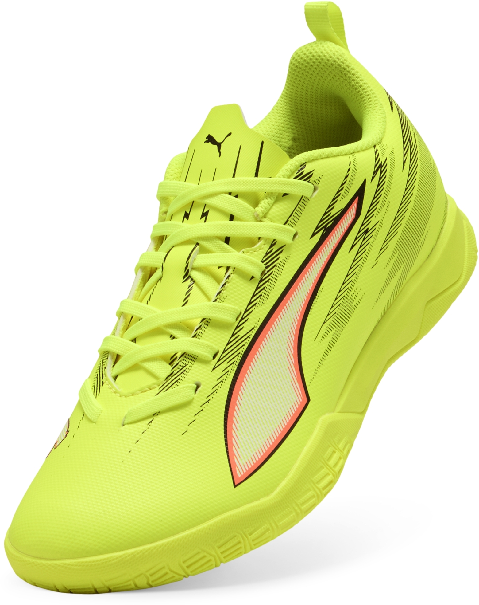 Футзалки PUMA Ultra 6 Play IT JR 109056-01 37 (4 UK) лаймовые фото 