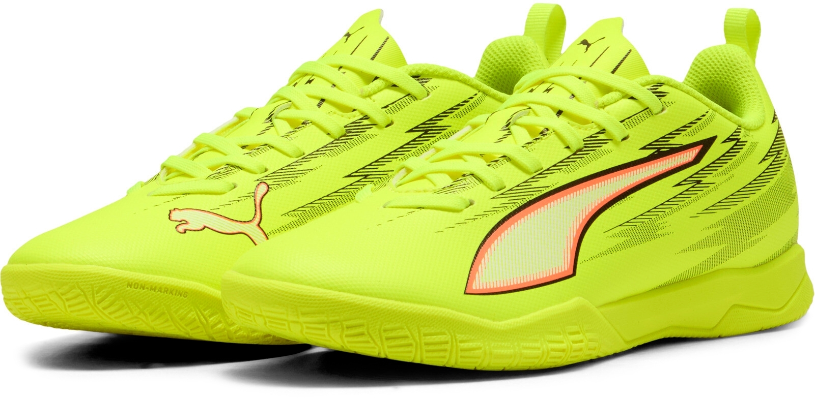 Футзалки PUMA Ultra 6 Play IT JR 109056-01 38 (5 UK) лаймовые фото 