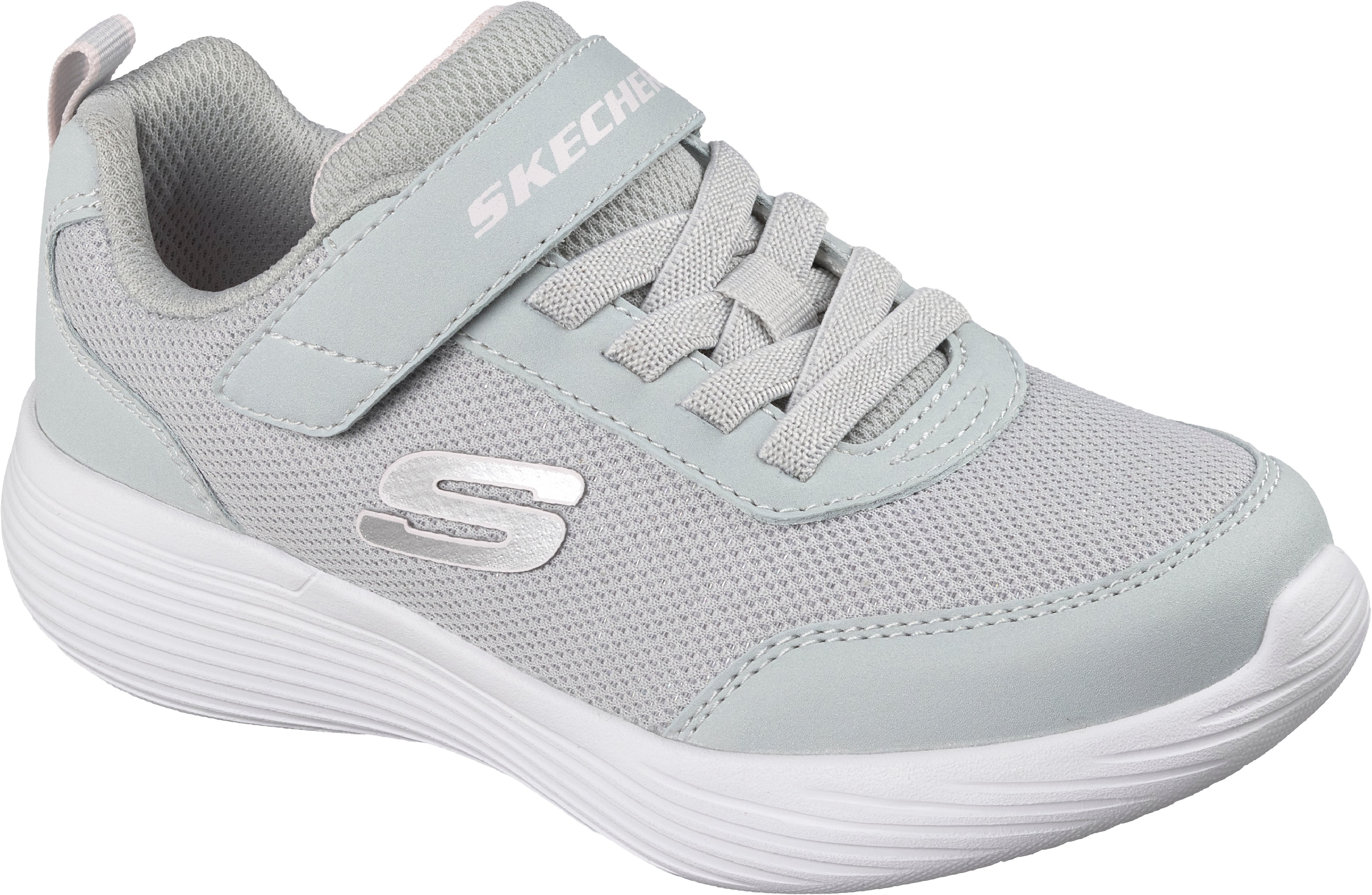Кроссовки для девочек Skechers Dynamatic 303865L LTGY 27.5 (11 US) серые фото 