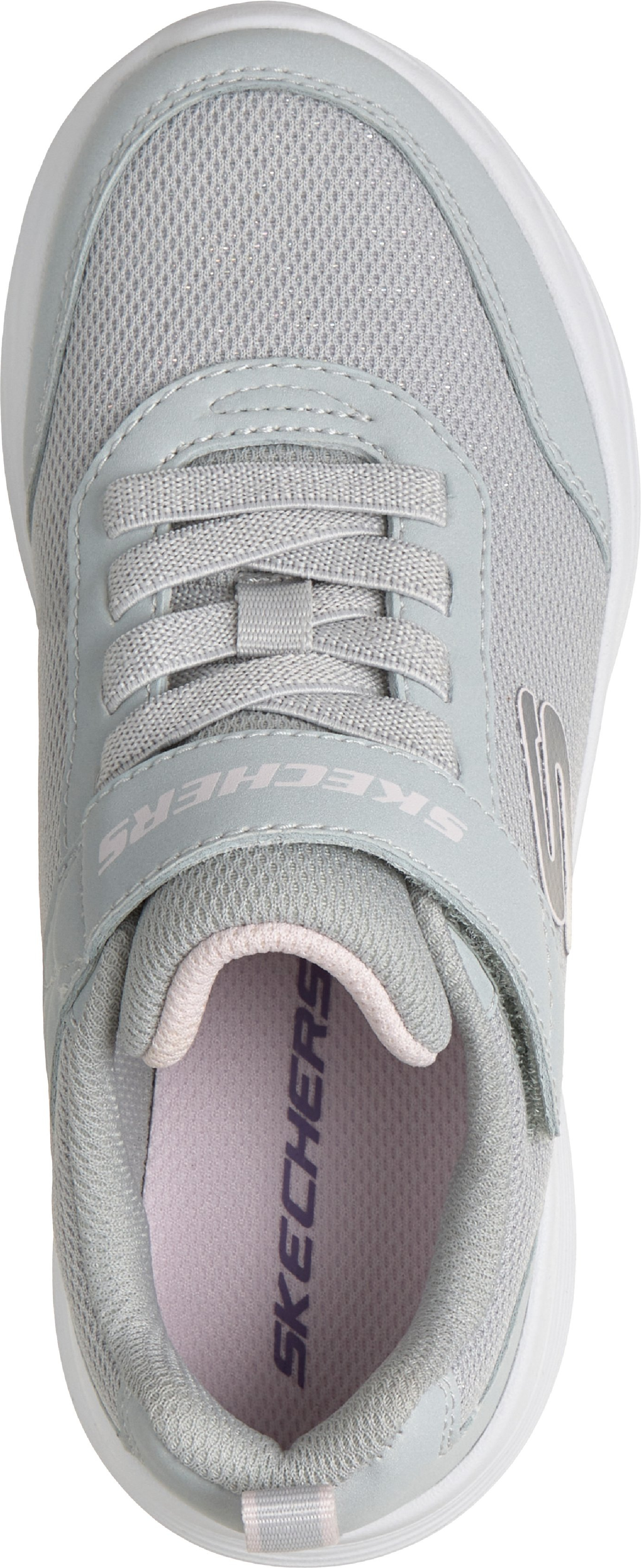Кроссовки для девочек Skechers Dynamatic 303865L LTGY 30 (13 US) серые фото 