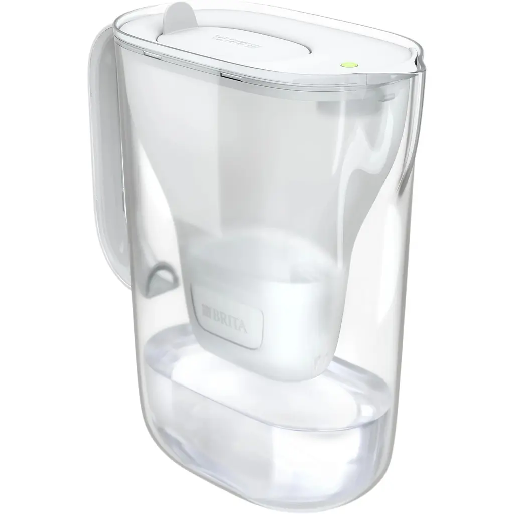 Фільтр-глечик Brita Style Essential Mxpro 2.4л (1.4л очищеної води) з картриджем, білий (1058040)фото2