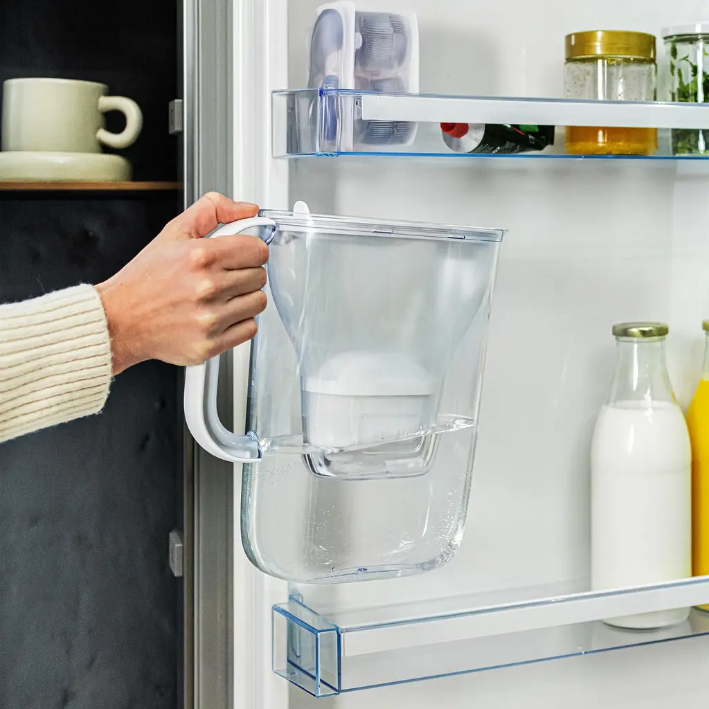 Фільтр-глечик Brita Style Essential Mxpro 2.4л (1.4л очищеної води) з картриджем, білий (1058040)фото7
