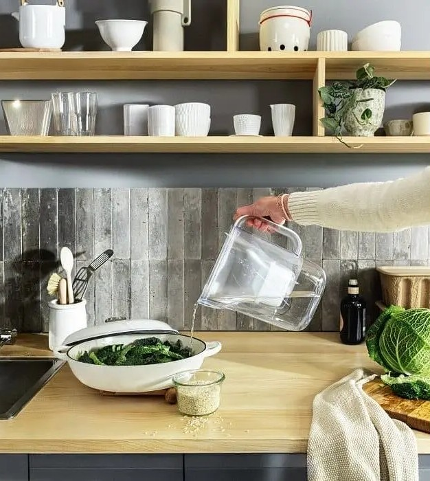Фільтр-глечик Brita Style Essential Mxpro 2.4л (1.4л очищеної води) з картриджем, білий (1058040)фото9