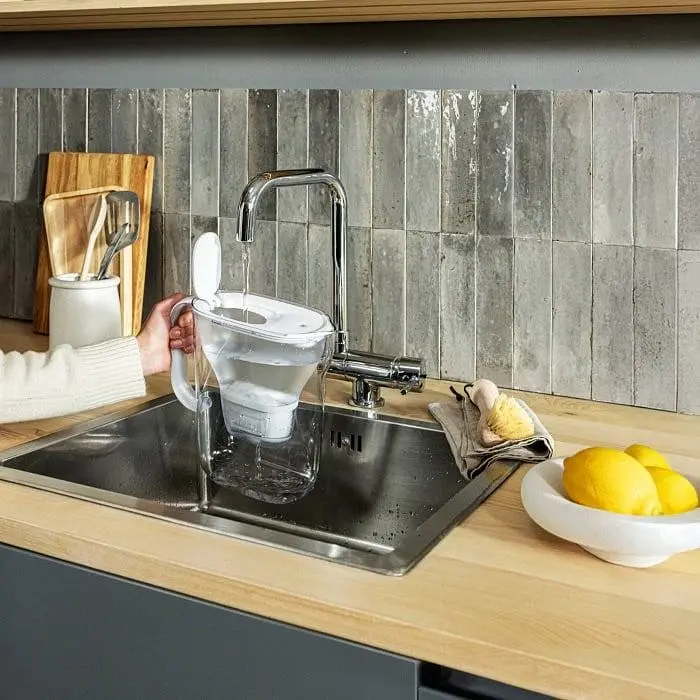 Фільтр-глечик Brita Style Essential Mxpro 2.4л (1.4л очищеної води) з картриджем, білий (1058040)фото10