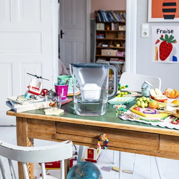 Фильтр-кувшин Brita Style Essential Mxpro 2.4л (1.4л очищенной воды) + 2 картриджа, голубой (1057796) фото 