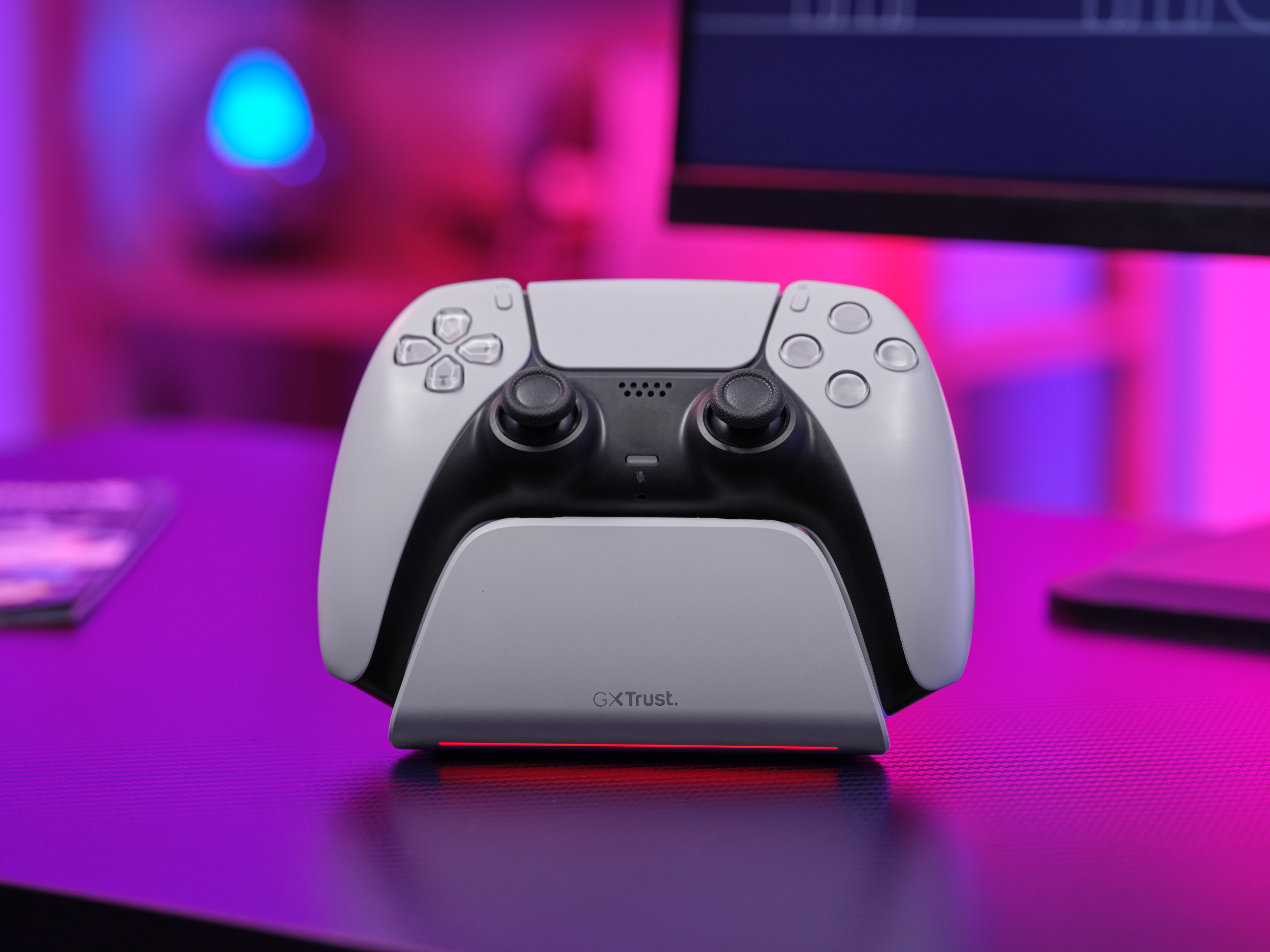 Зарядная станция Trust GXT 255W для PS5 White (25560_TRUST) фото 