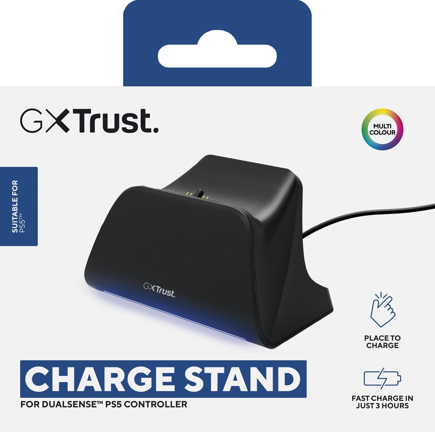 Зарядная станция Trust GXT 255 для PS5 Black (25552_TRUST) фото 