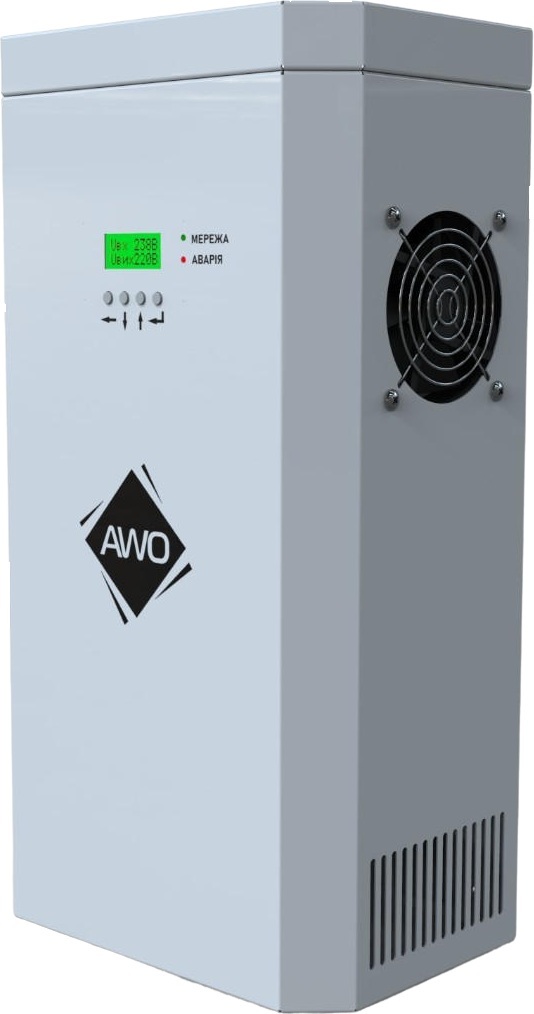 Стабилизатор напряжения AWATTOM New Silver - 5.5кВт, 1ф (NEWSILVER-5.5KWT) фото 