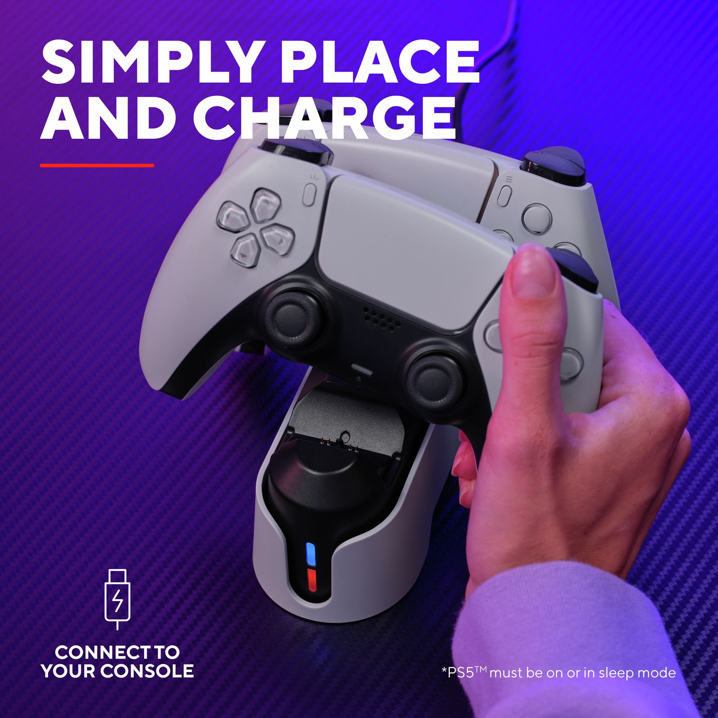 Зарядная станция Trust GXT 228 для PS5 White (25597_TRUST) фото 13