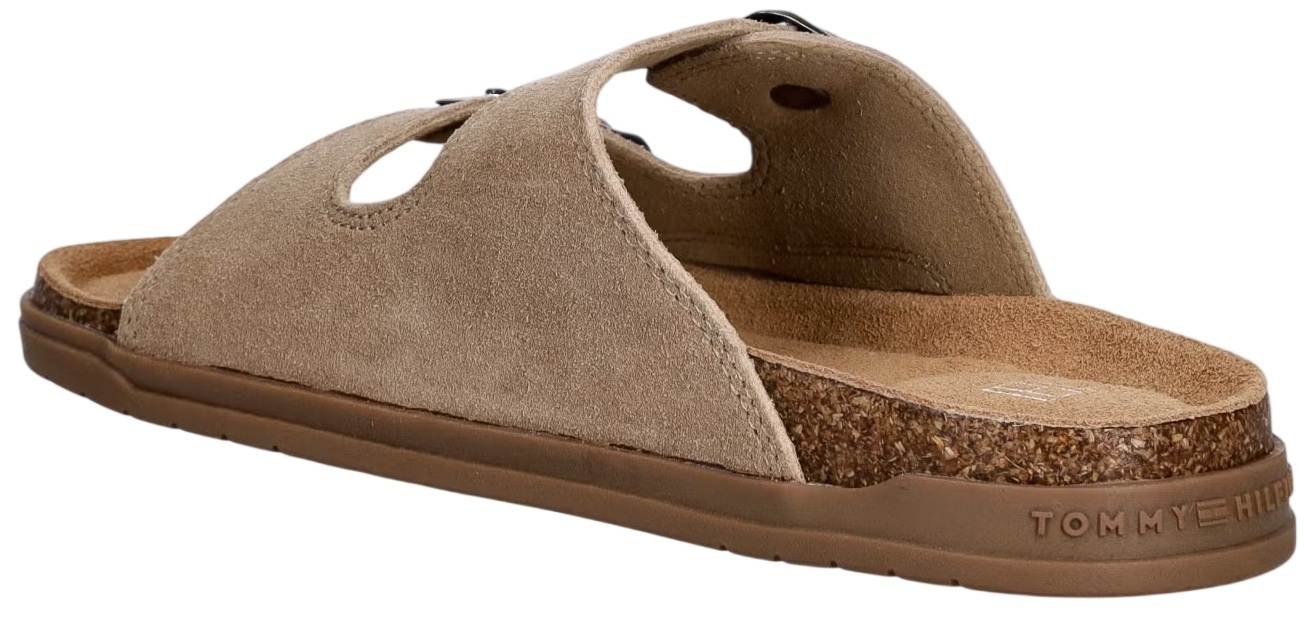 Шльопанці Tommy Hilfiger Sandal Sand T3X2-34396-1899503 35 коричневіфото3