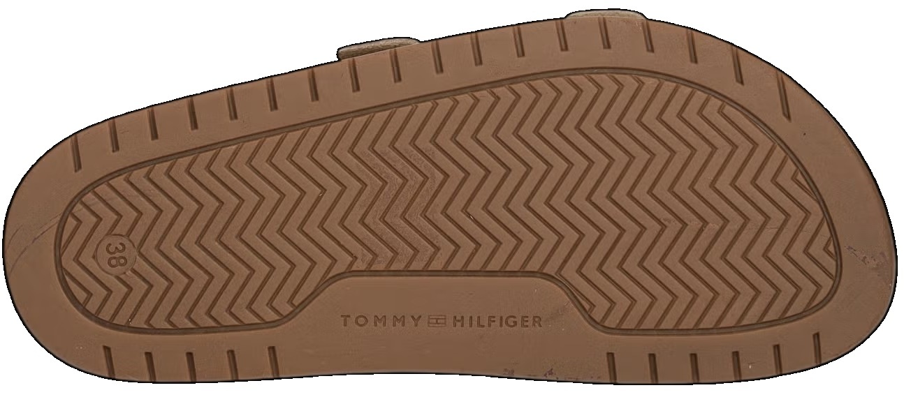 Шльопанці Tommy Hilfiger Sandal Sand T3X2-34396-1899503 41 коричневіфото5