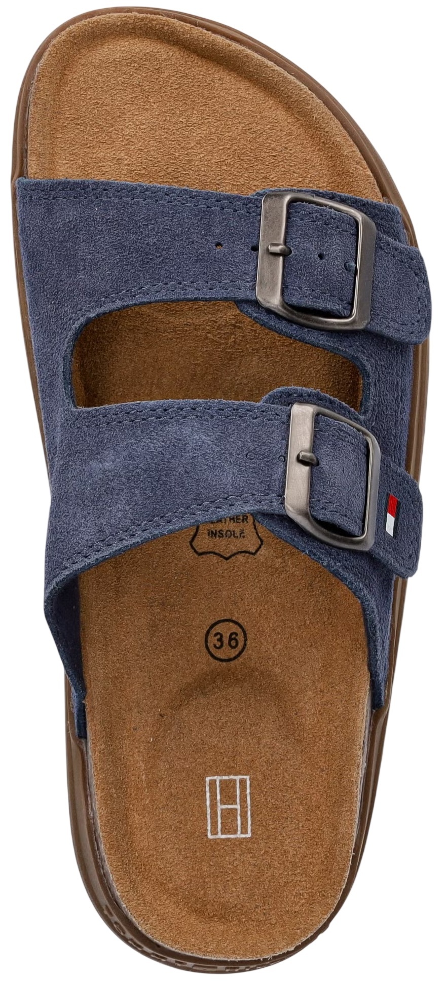 Шльопанці Tommy Hilfiger Sandal Denim T3X2-34396-1899806 40 темно-синіфото4