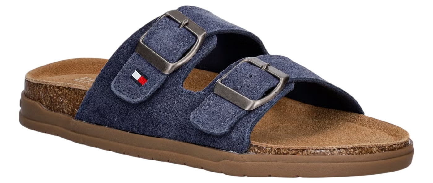 Шльопанці Tommy Hilfiger Sandal Denim T3X2-34396-1899806 41 темно-синіфото2