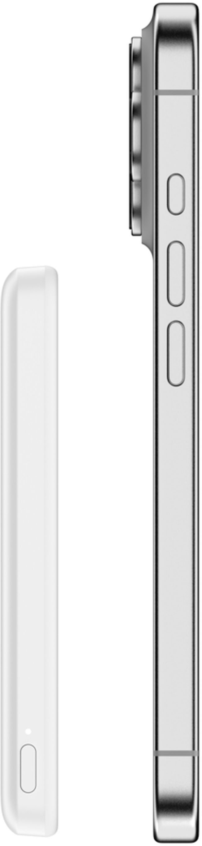 Портативний аккумулятор Power Bank Belkin 5000мАч Slim Magnetic Wireless белый (BPD010HQWH) фото 