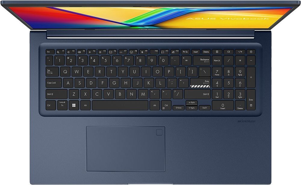 Ноутбук ASUS Vivobook 17 (X1704) X1704VA-AU988 Quiet Blue (90NB13X2-M00HF0)фото
