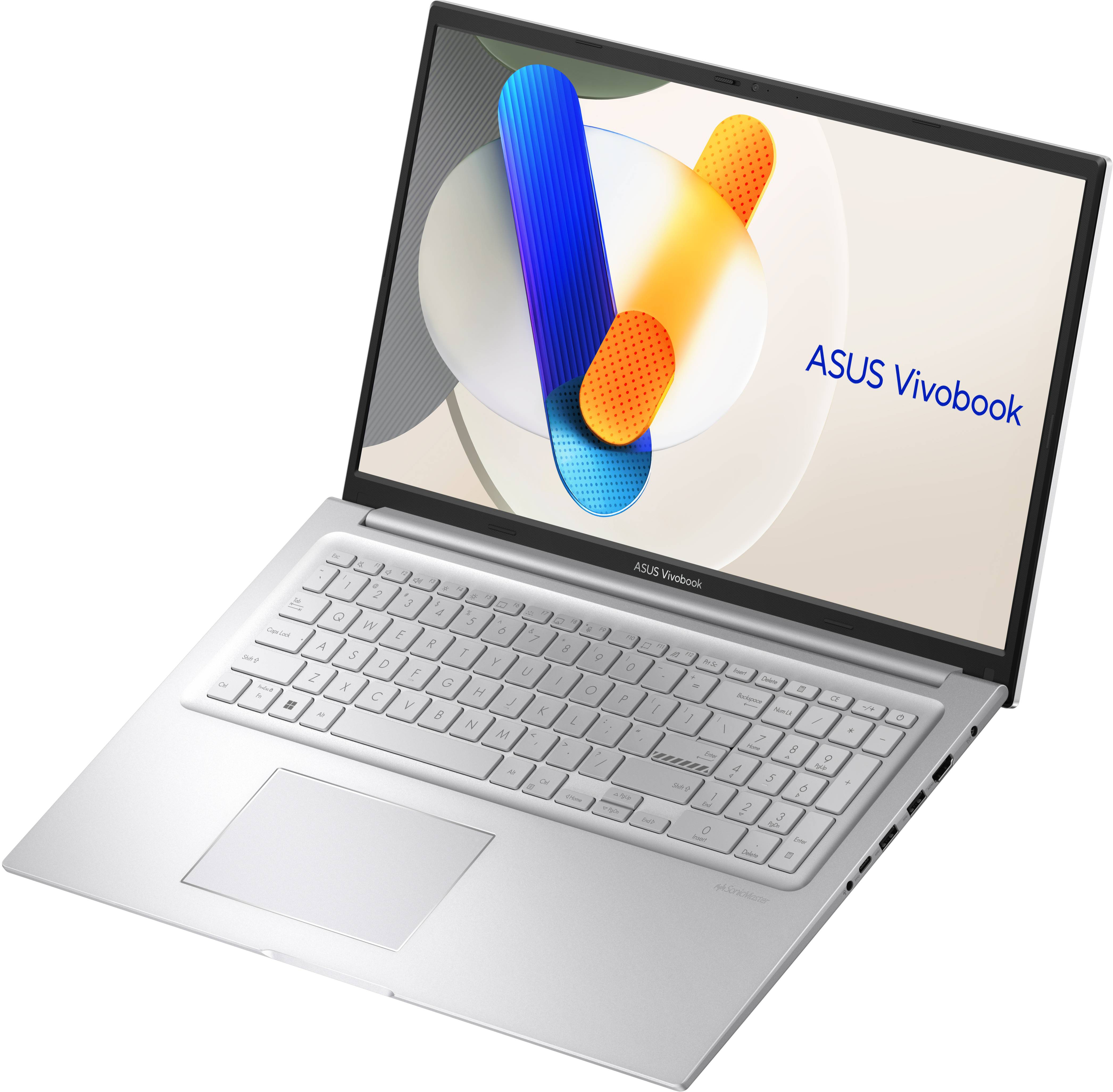 Ноутбук ASUS Vivobook 17 X1704VA-AU989 Cool Silver (90NB13X1-M00HH0) фото 