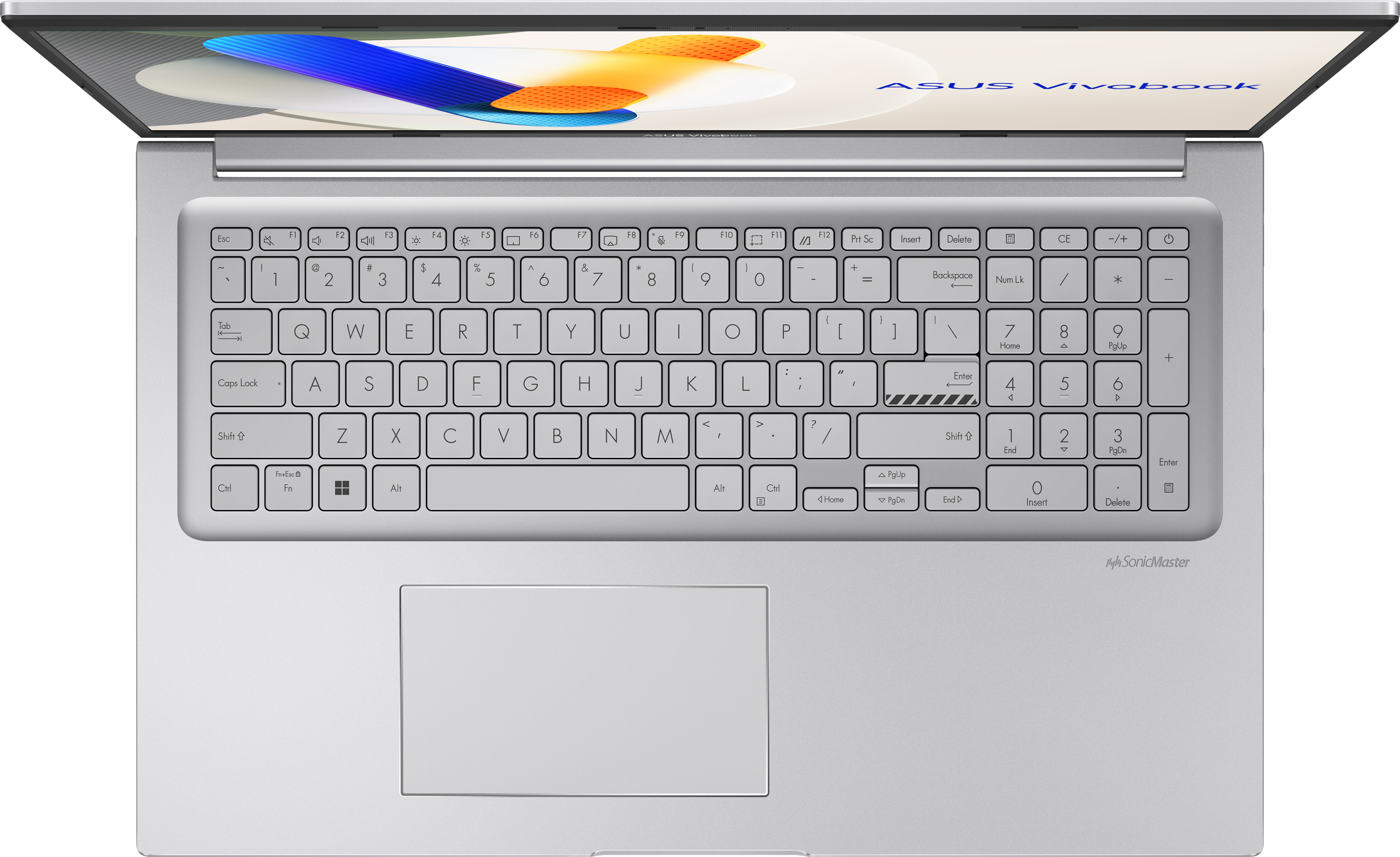 Ноутбук ASUS Vivobook 17 X1704VA-AU989 Cool Silver (90NB13X1-M00HH0) фото 