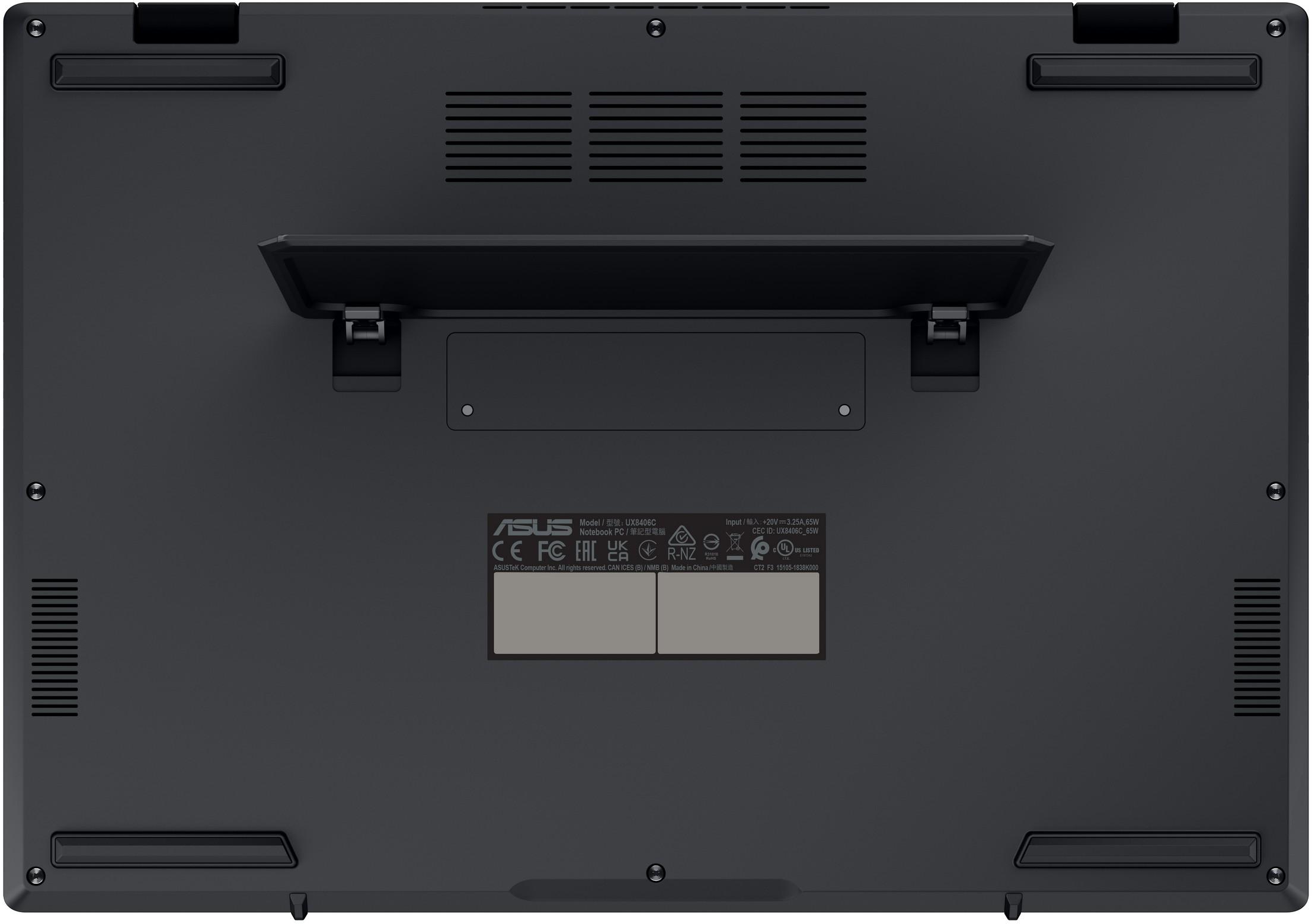 Ноутбук ASUS Zenbook DUO (2024) UX8406UX8406CA-QL047X Inkwell Gray (90NB14X1-M001P0)фото