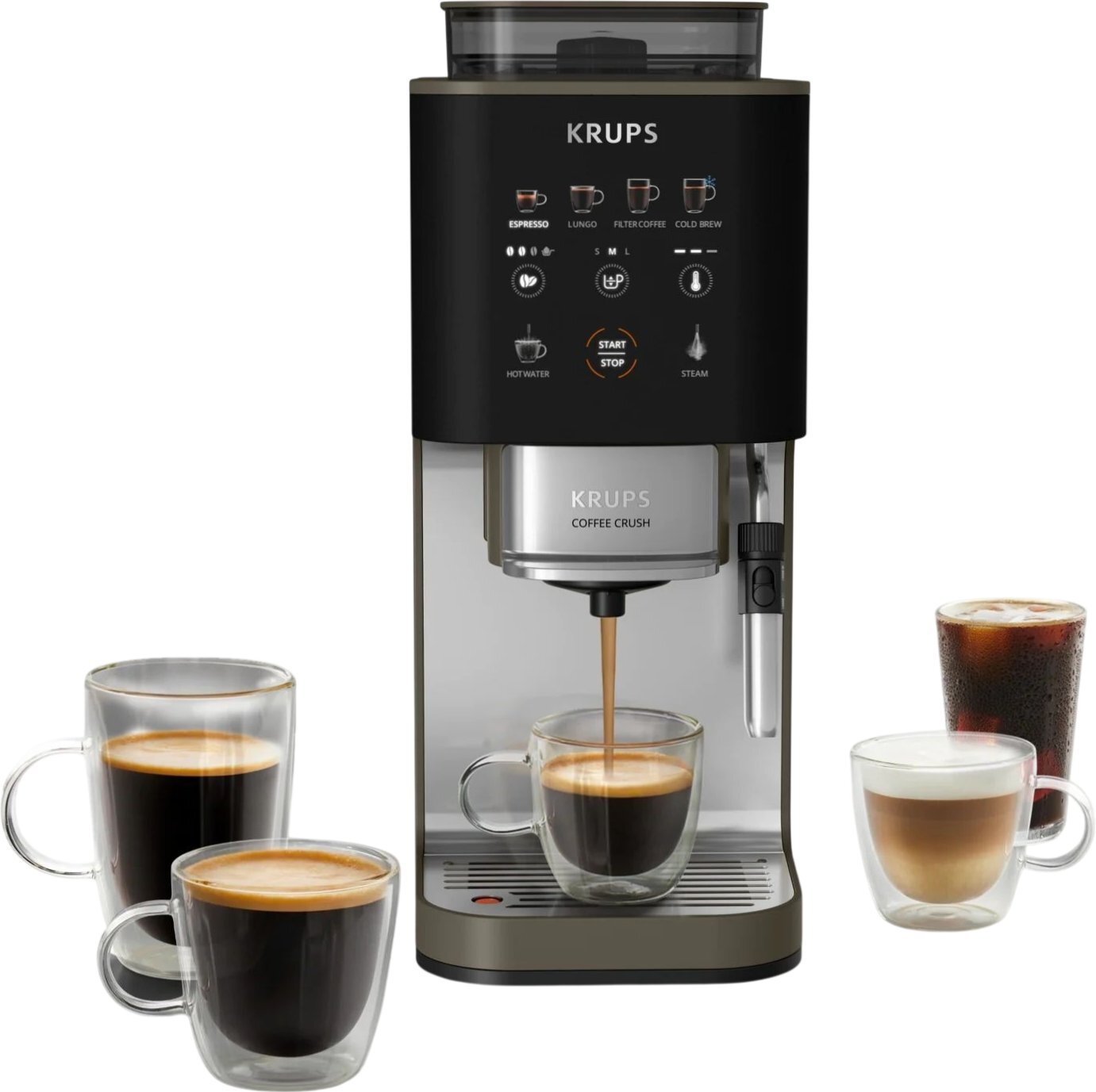 Кавомашина Krups Coffee Crush SA403BE0фото2