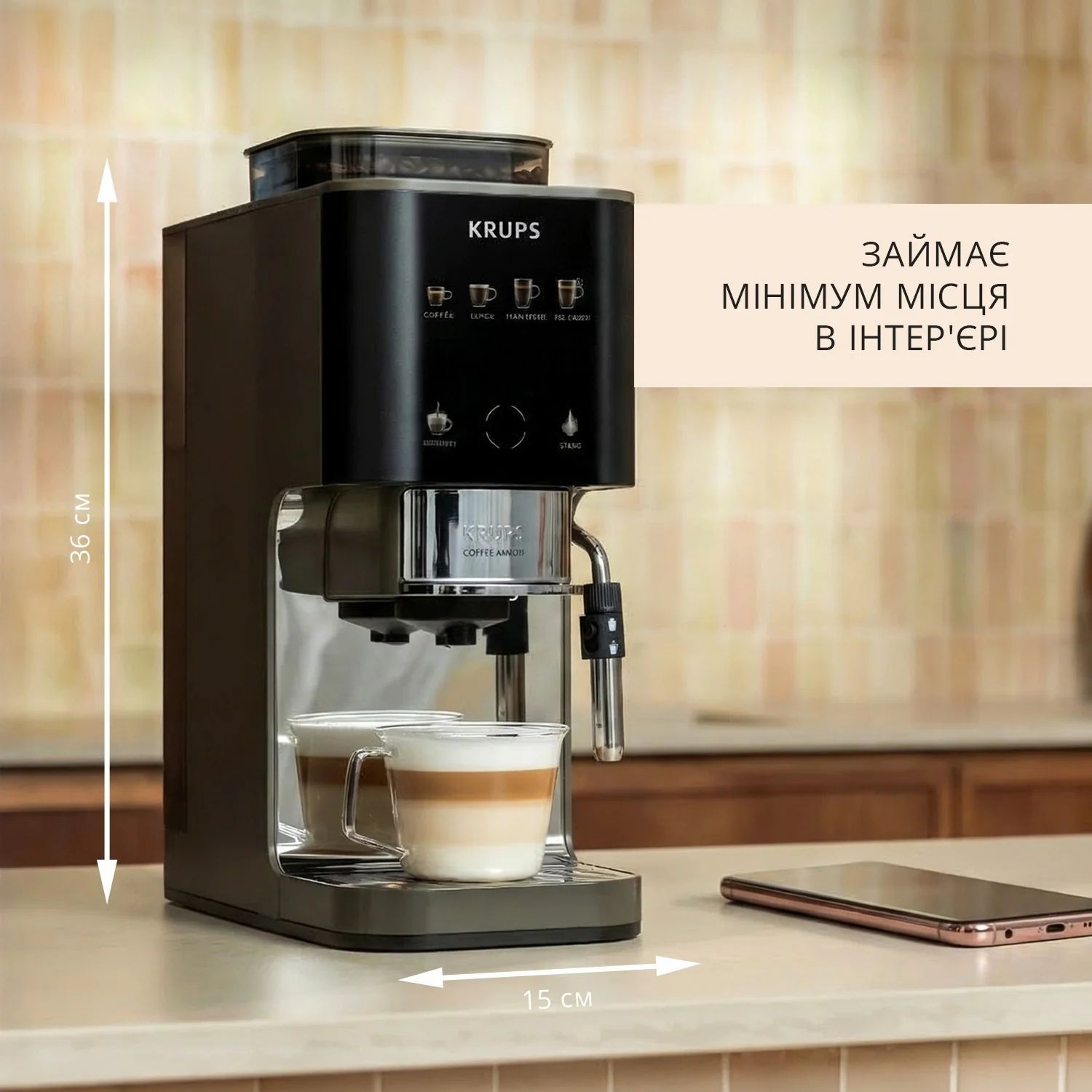 Кавомашина Krups Coffee Crush SA403BE0фото7