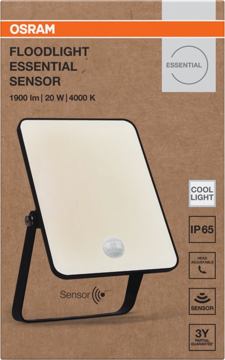 Прожектор Osram 20Вт 1900Лм 4000K черный (4099854430077) фото 5