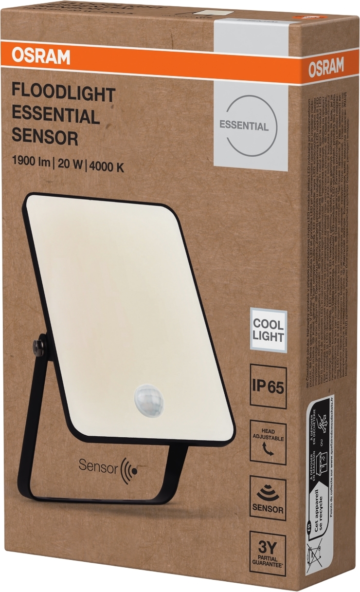 Прожектор Osram 20Вт 1900Лм 4000K черный (4099854430077) фото 6